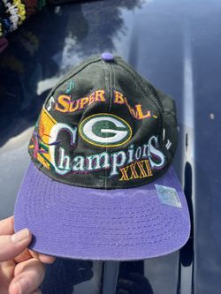 Green Bay Packers Logo Athletic Super Bowl SnapBack Hat