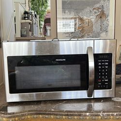 Microwave over the range big for part