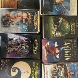 Nightmare Before Christmas And Other VHS