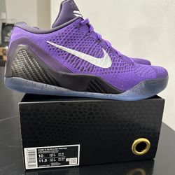 Nike Kobe 9 Elite Low Protro Moonwalker Size 10m