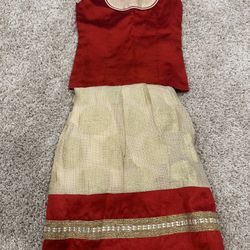 Kids Indian Dress For Girls Age 6-7y