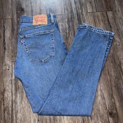 Levi's 501 blue jeans