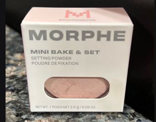 NEW MORPHE MINI BAKE & SET SETTING POWDER IN BRIGHTENING PINK $5!!