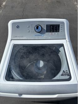 Ge washer top load glass top