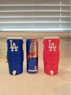 LA dodgers 12oz skinny can holder and soda can holder