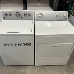 Kenmore Washer Dryer 