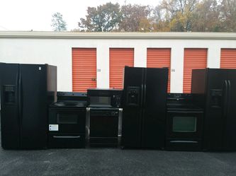 Black kitchen set 3 piece