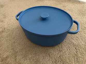 Dutch Oven - Blue, Oval