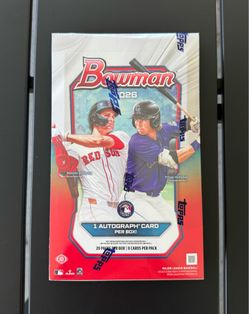 2026 BOWMAN BASEBALL HOBBY BOX MLB Brand New Sealed