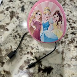 Disney Princess Headphones And Charger 