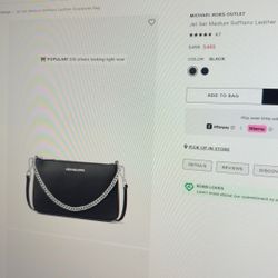 MICHAEL KORS OUTLET Leather Crossbody Bag