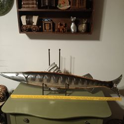 42" Barracuda Sculpture