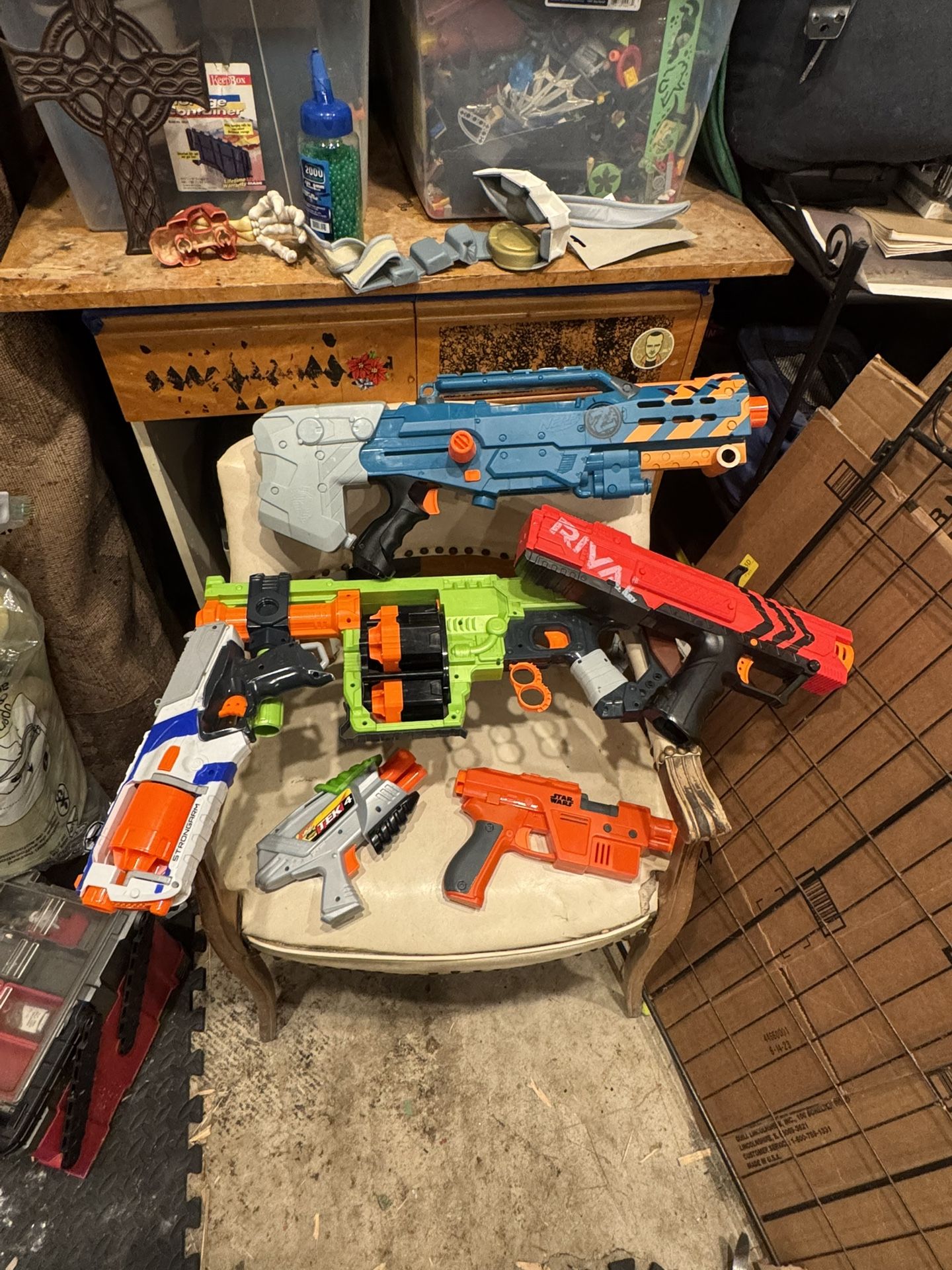 nerf guns