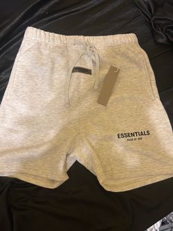 light oatmeal shorts size small