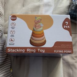 Baby Stacking Ring Toy Flying Pony