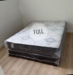 Full Size Mattress Set – Medium Comfort – Available Today 🚚