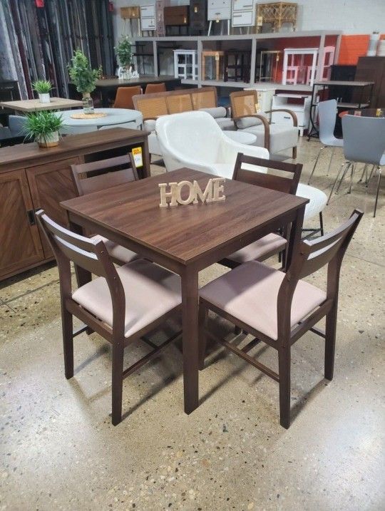 Mid-century Modern Style Dining Set Floor Model