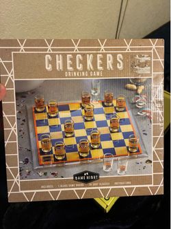 Checkers drinking game