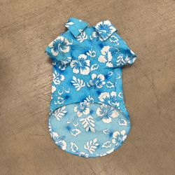 Small Hawaiian Dog Shirt