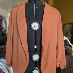 Open Front Blazer