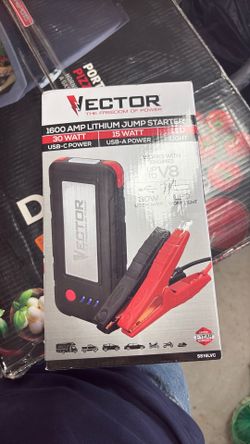 VECTOR - 1600 AMP LITHIUM JUMP STARTER