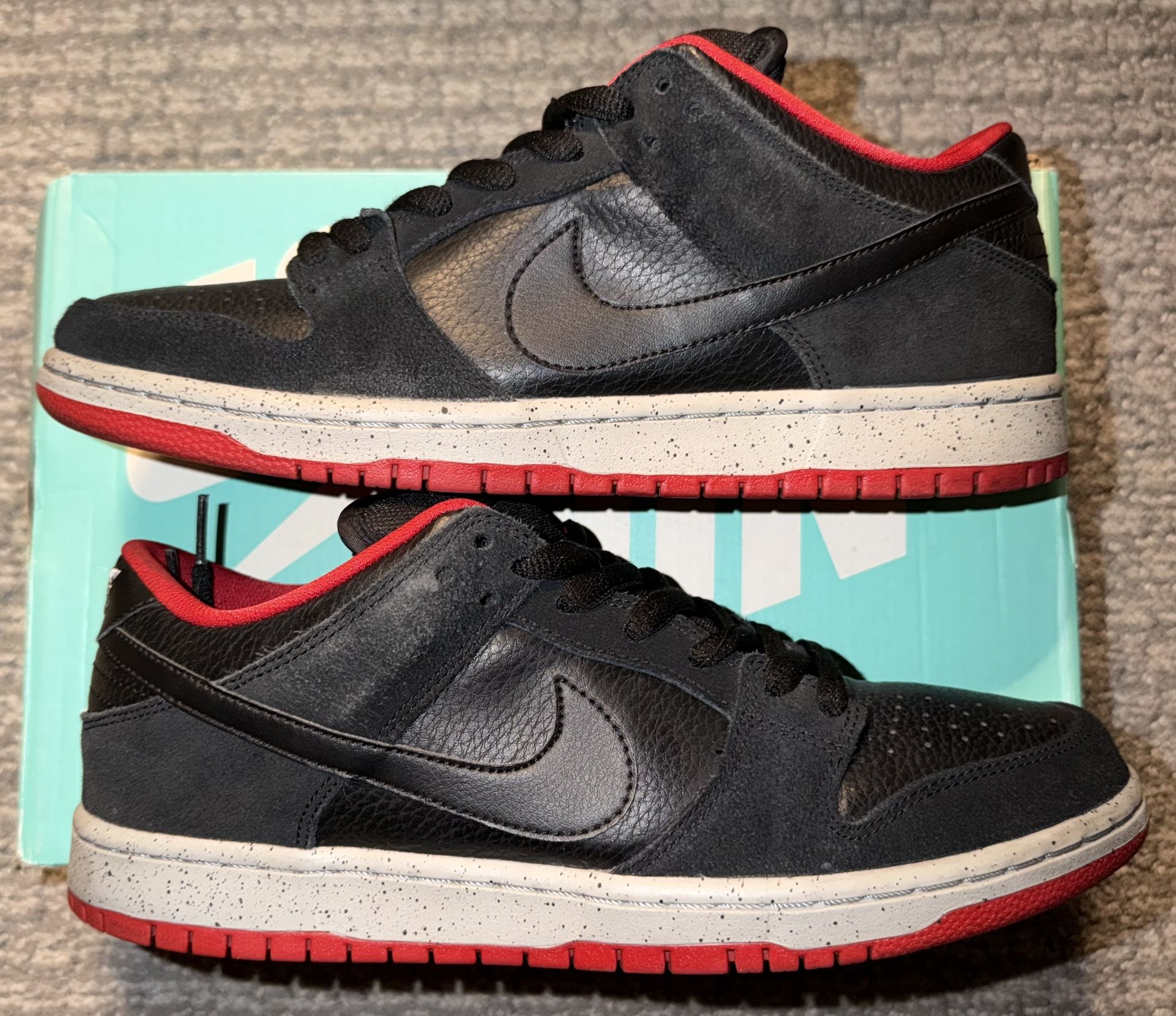 SB Dunk Low Pro - Black Cement 304292-050