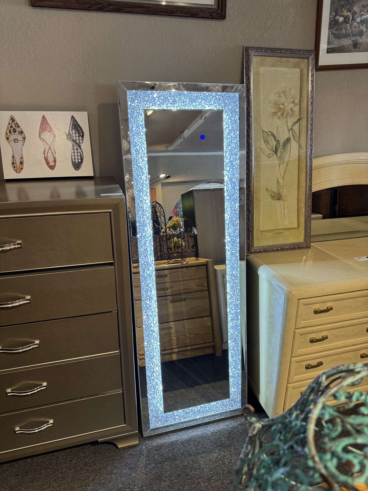 LED Standing Mirror