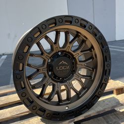 17”x9” COMBAT / LOCK WHEELS FOR SALE!!! 6x135