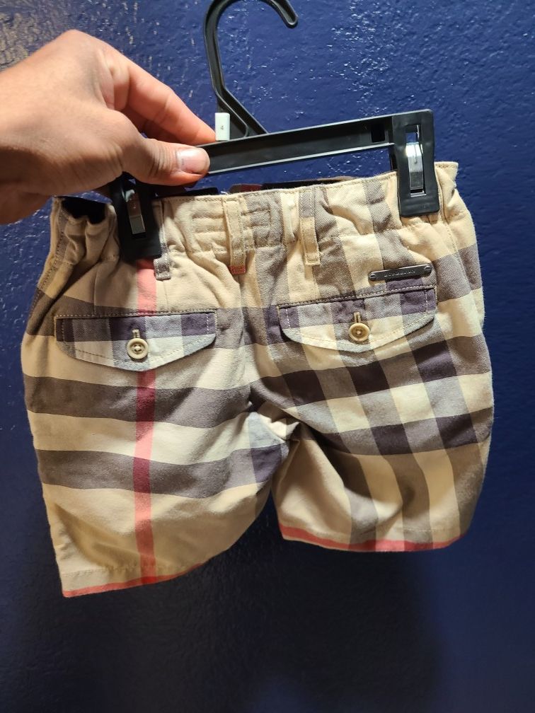Burberry kids shorts