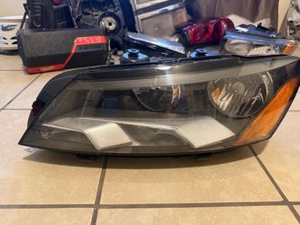 Car Headlight Assembly with Amber Turn Signal