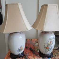 Vintage Signed Murray Feiss Lamps