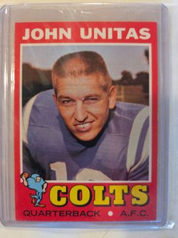 1971 Topps Football Cards Complete Set