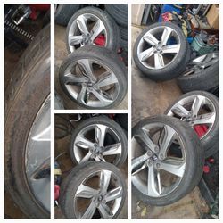 18" Hyundai VELOSTER RIMS  & 3 TIRES 