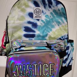 Justice Backpack Combo NEW!!