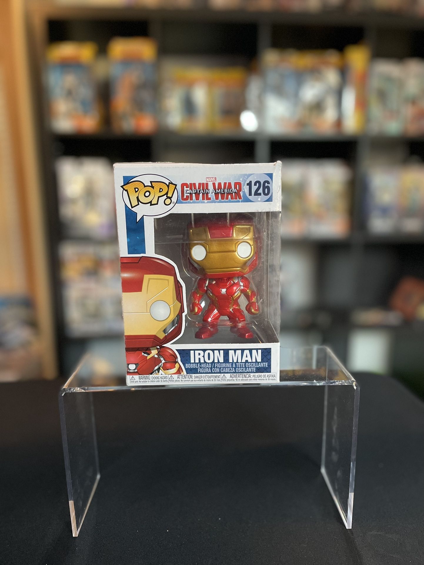 Funko Pop! - Marvel - Iron Man #126 (Captain America Civil War)