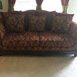 Sofa, Loveseat, Lounger & 2 Matching End Tables
