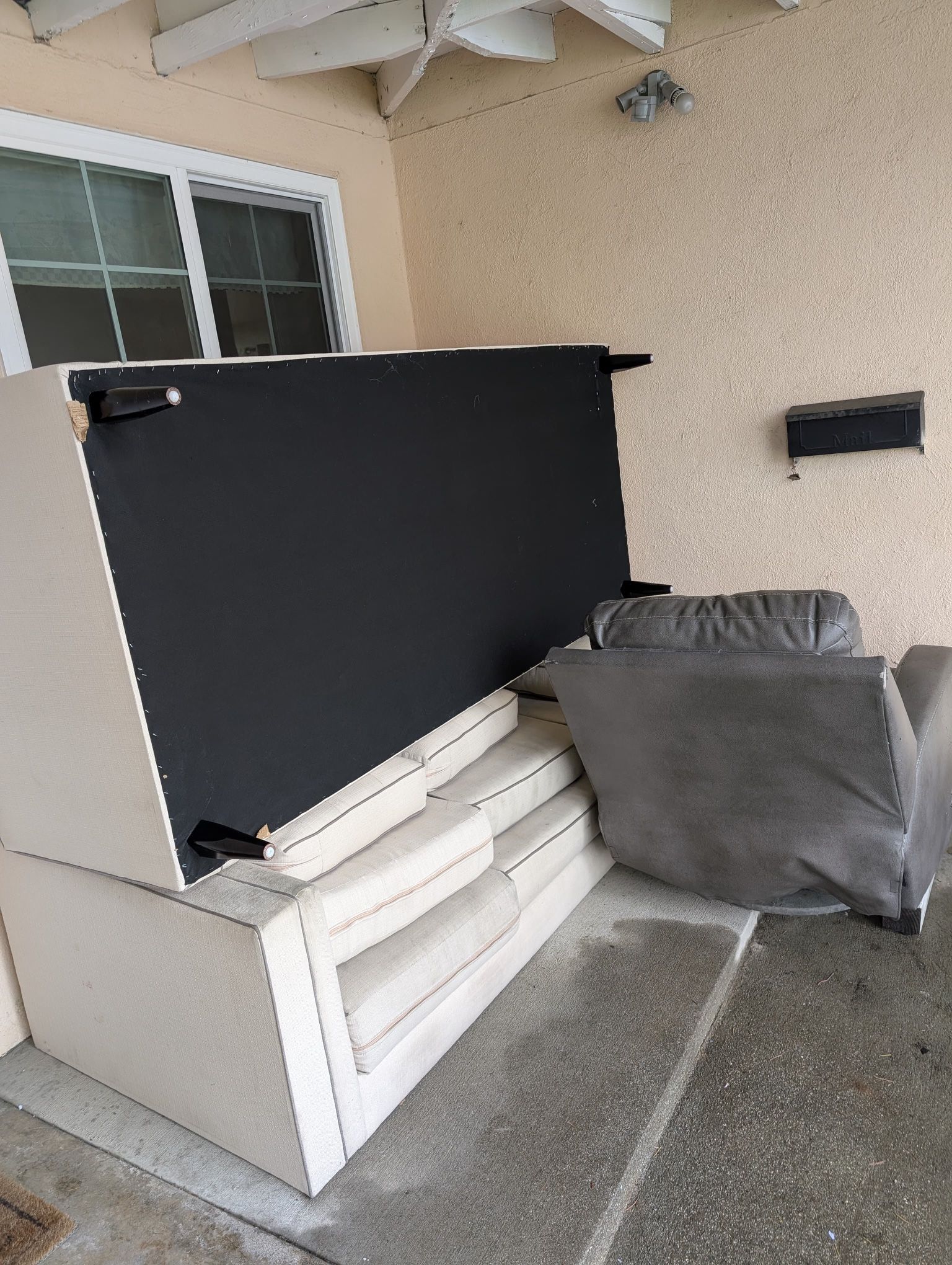 Free Sofa Set And Recliner