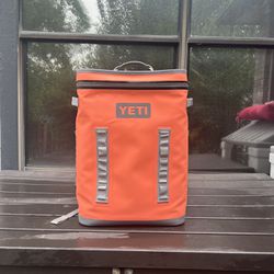 Yeti Backflip Cooler 24. Used, Coral Retired Color. $400