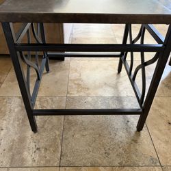 Two end tables 