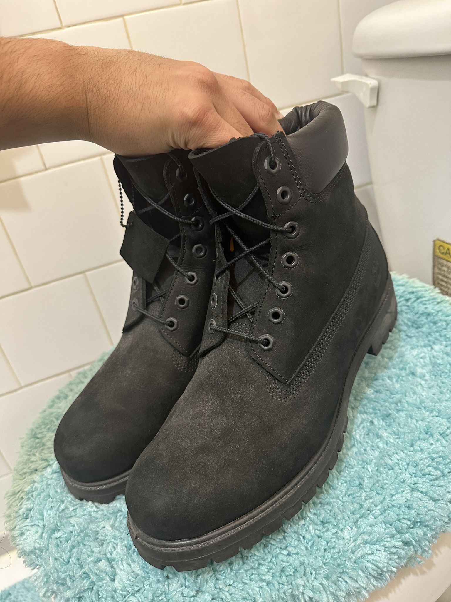 Black Timberland Boots