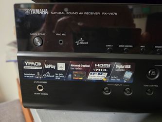 Yamaha receiver & Monster Power Center