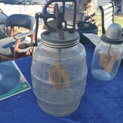 Dazey Butter Turning Jar