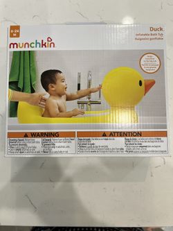 Inflatable Duck Baby Bath Tub (Brand New)