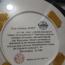 Fine china!norman rockwell!incased