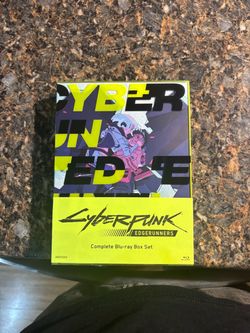 cyberpunk edgerunners complete blu ray set