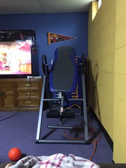 Inversion Hang up table exercise equipment