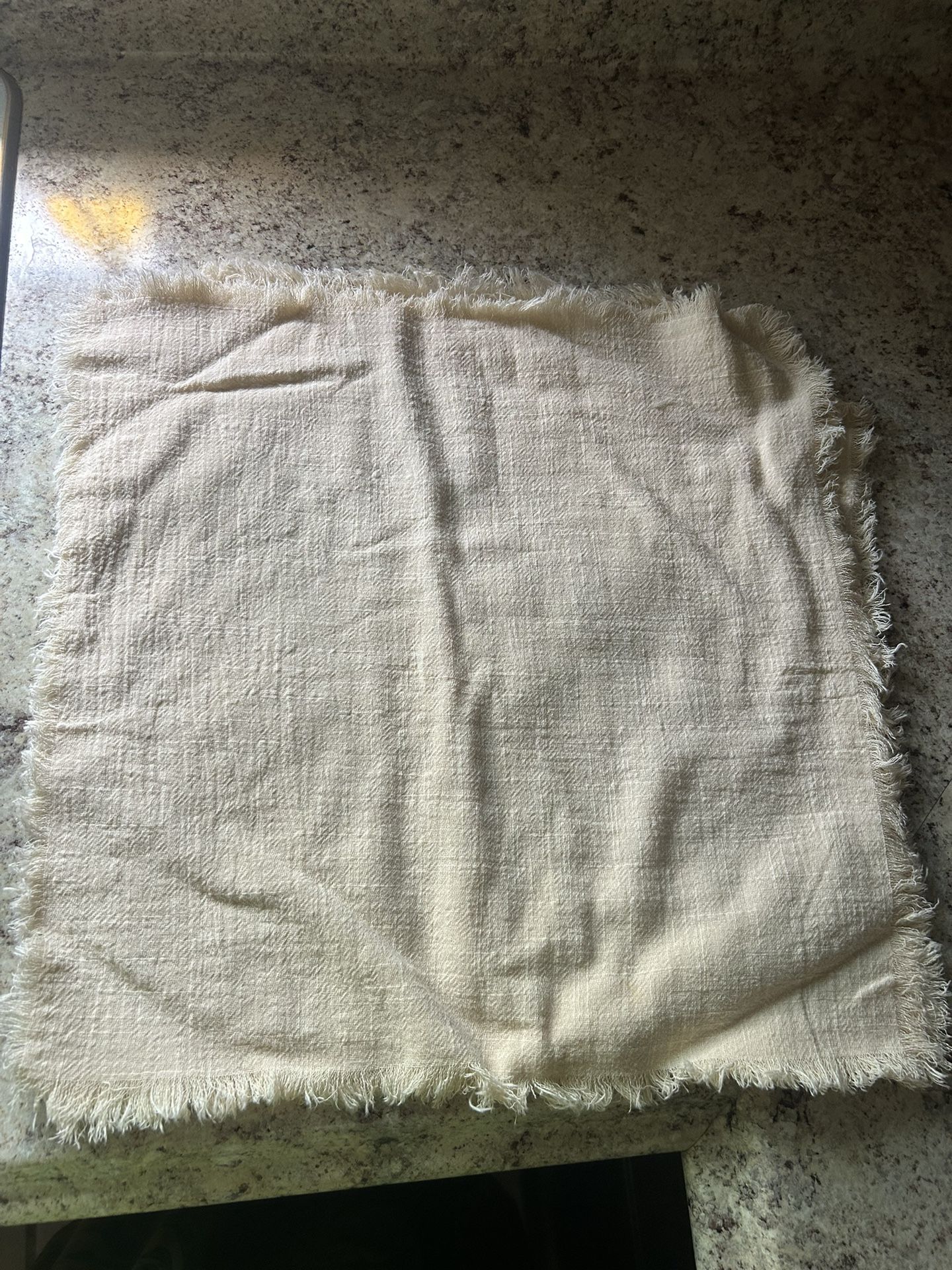 20 Cream Cotton Napkins