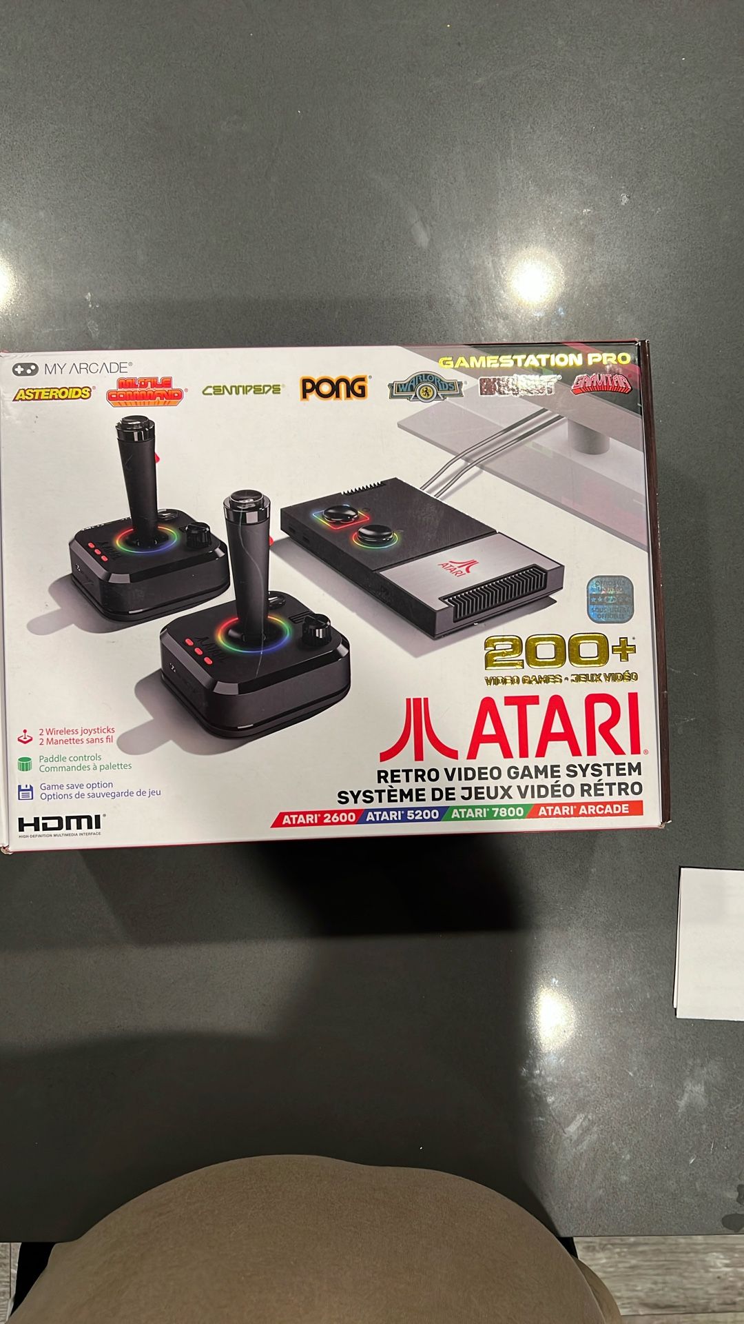 My Arcade: Atari Gamestation Pro (200+ Games) - Open Box, Fast Shipping!