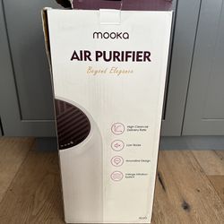 New Mooka Air Purifier -Open  Box