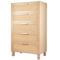 Rattan dresser